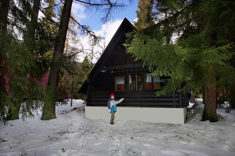 Bungalovy Pri Hoteli Spojar Žiar エクステリア 写真